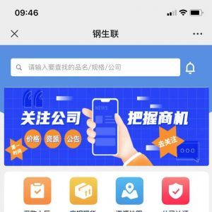 科技公眾號開發_【鋼生聯視點】公眾號圖標