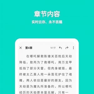 實用工具APP定制開發分析-準作家寫小說