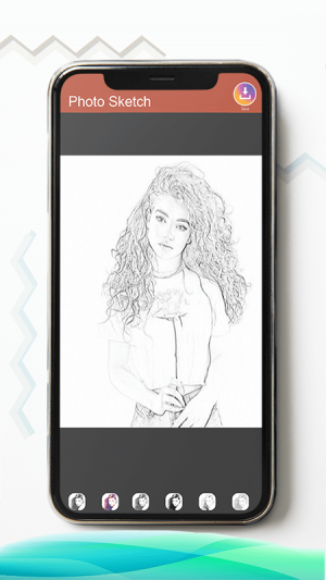 主題美化APP定制開發項目分析-素描照片編輯器