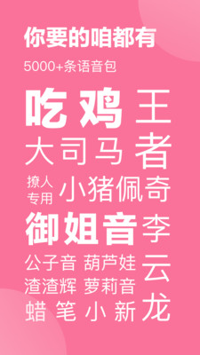語音包-游戲輔助APP定制開發分析