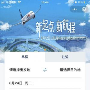 【山東航空】小程序的圖標_出行小程序開發