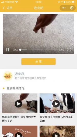 吸寵吧小程序設(shè)計(jì)圖4