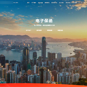 重慶網站建設瀚*金融控股份有限公司新一代營銷智能建站系統