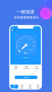欣賞實用工具APP定制開發-網絡測速大師
