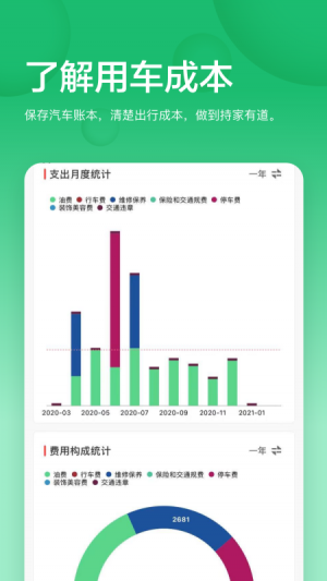 欣賞旅游出行APP開發-小熊油耗